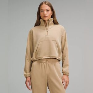 Lululemon Athletica Brushed Softstreme Half Zip